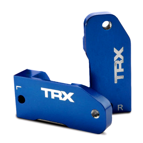 Alum. Caster Blocks 30 Deg, Blue (Lft&Rt): RU, ST