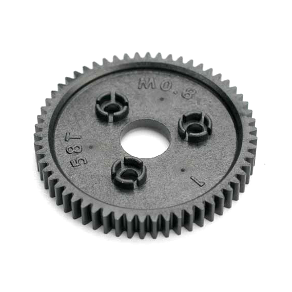 Spur Gear, 58-tooth (0.8 metric pitch, compatible w/32pitch): 3958