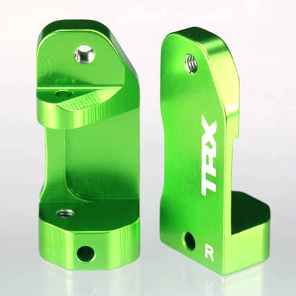 Caster Block Aluminum Green 30 Degree: 3632G