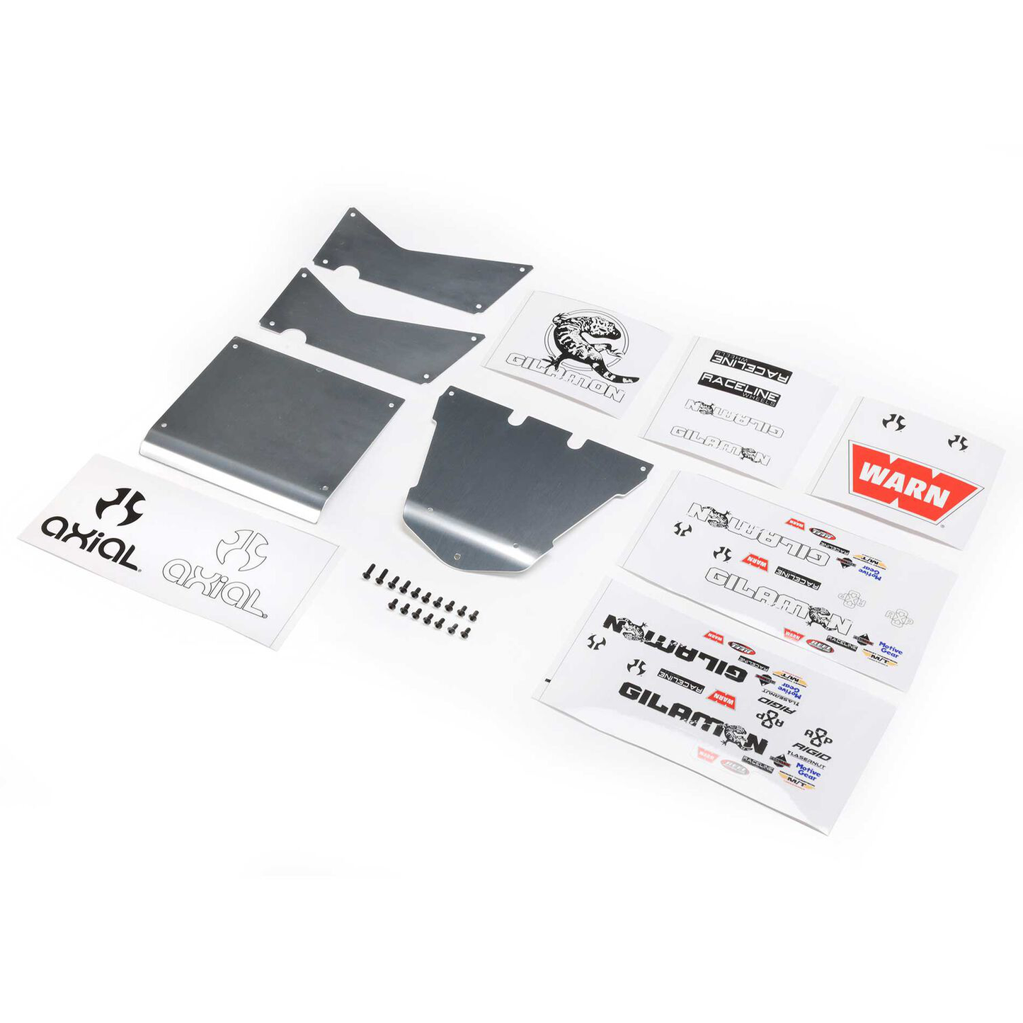 Body Panel Set, Aluminum: Gilamon AXP8 :AXI-2194