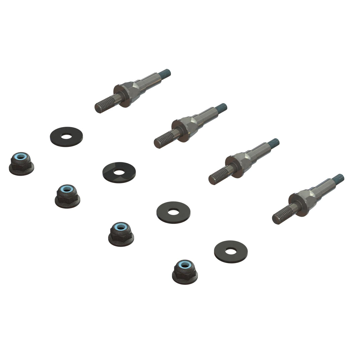 EXB V2 Shock Standoff (M4 - 4pcs): ARA330816