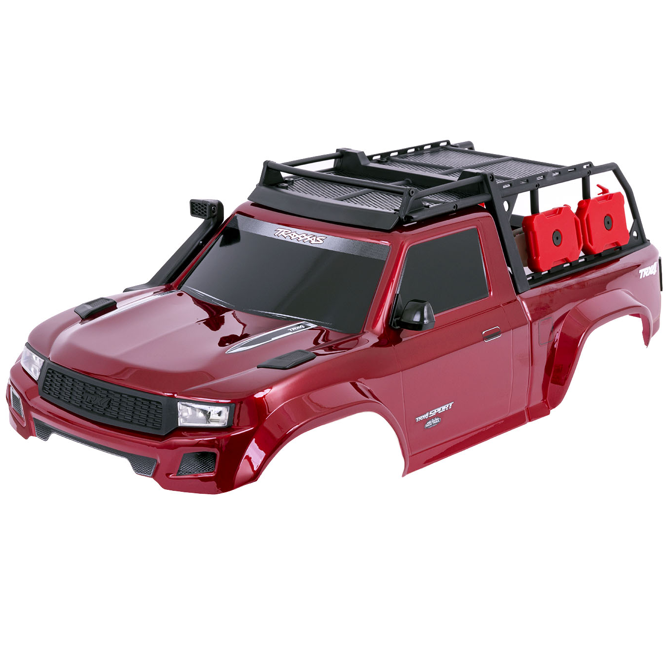 TRX-4 Sport Red Clipless Body: 8213-RED