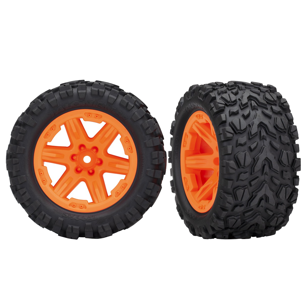 RXT 2.8" Orange Wheels & Talon EXT Tires (2): 6773A