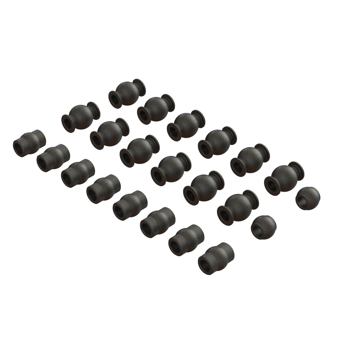 Steel Pivot Ball Set - 12x7mm 10x6mm: ARA330810