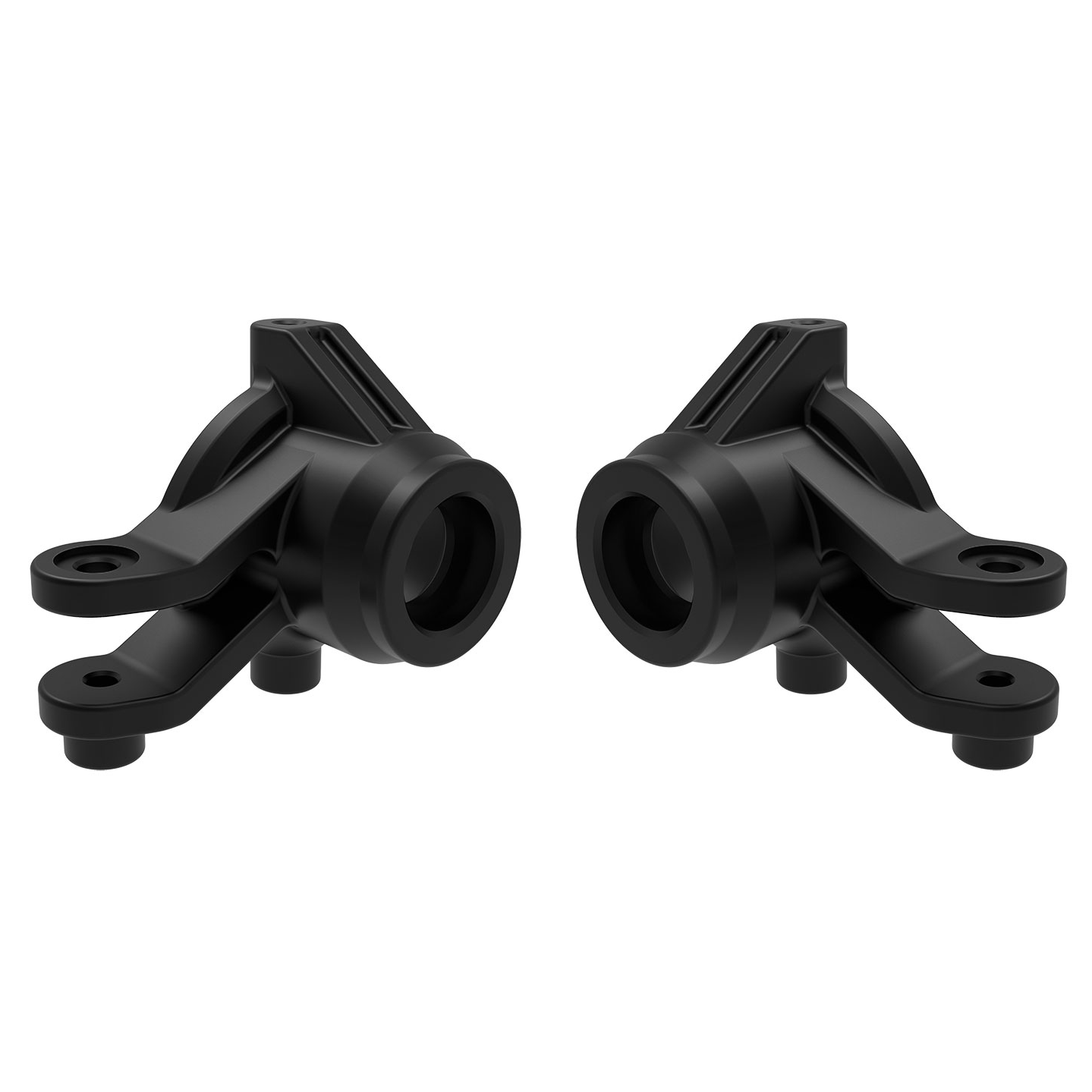 Black Steering Blocks (L&R): 10736-BLK