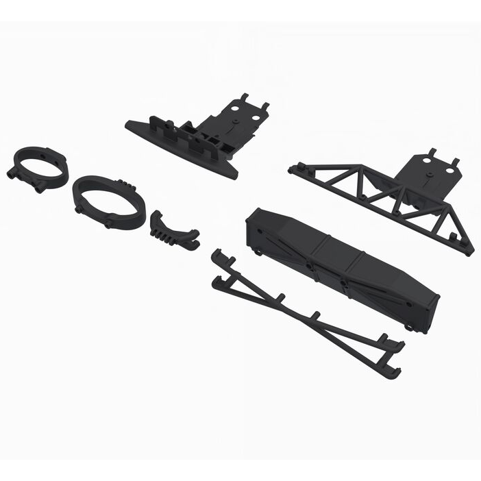 Lower Skid and Bumper Set : ARA-1615