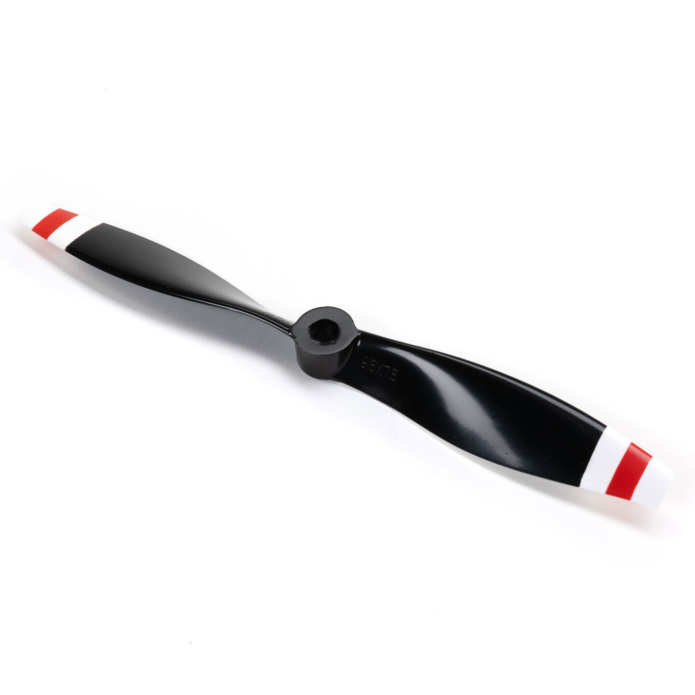 9.5 x 7.5 CW Left: RC-45J 1.5m (Black w/Red and White Tips)