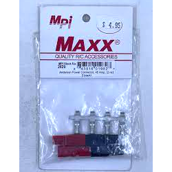 Anderson Power Connector, 45amp, (2 red, 2 black)