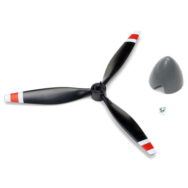 Prop CCW (right) with Spinner : Micro OV-10 Broco