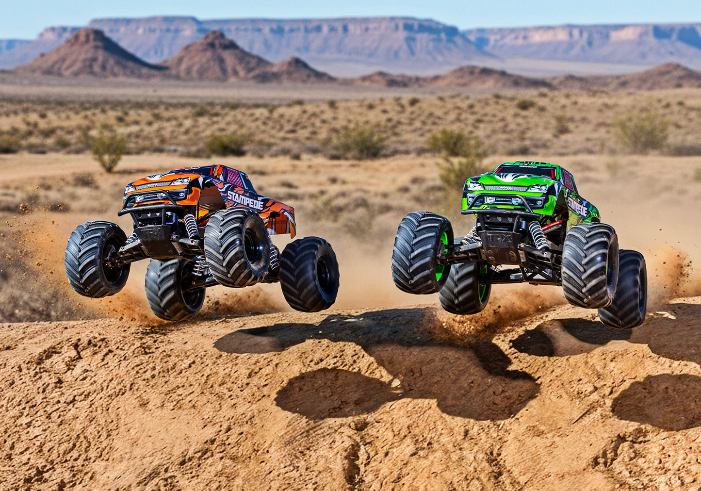 1/10 Stampede, 2WD, XL-5 W/Battery and Charger: Orange