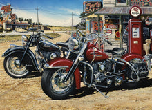 Load image into Gallery viewer, Two For The Road Vintage Motorcycles 1000pc Puzzle
