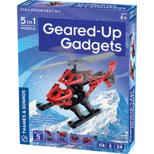 Load image into Gallery viewer, Geared Up Gadgets 5-N-1 STEM Experiment kit
