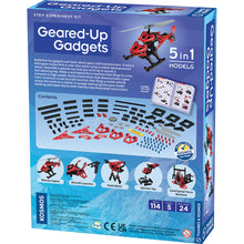 Load image into Gallery viewer, Geared Up Gadgets 5-N-1 STEM Experiment kit
