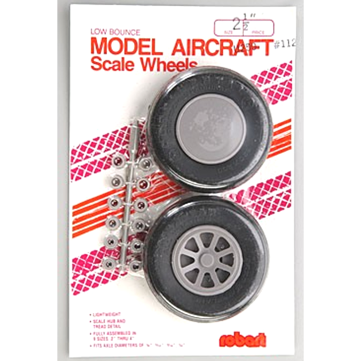 Wheels Scale 2 1/2" U 250