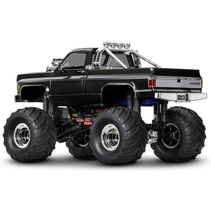 1/18 TRX-4MT Chevrolet K10 Monster Truck: Black
