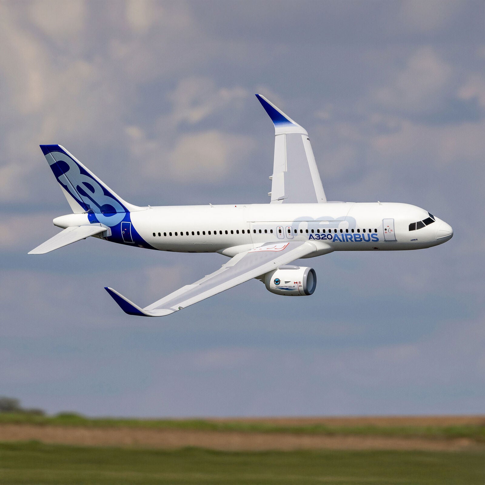 Airbus A320neo 1.5m Airliner Twin 64mm EDF BNF Basic – Atlanta Hobby