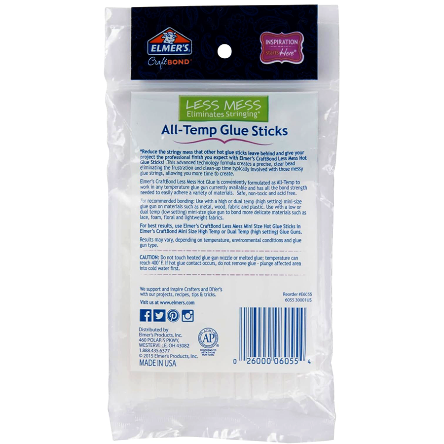 4" All Temp Glue Sticks (24)