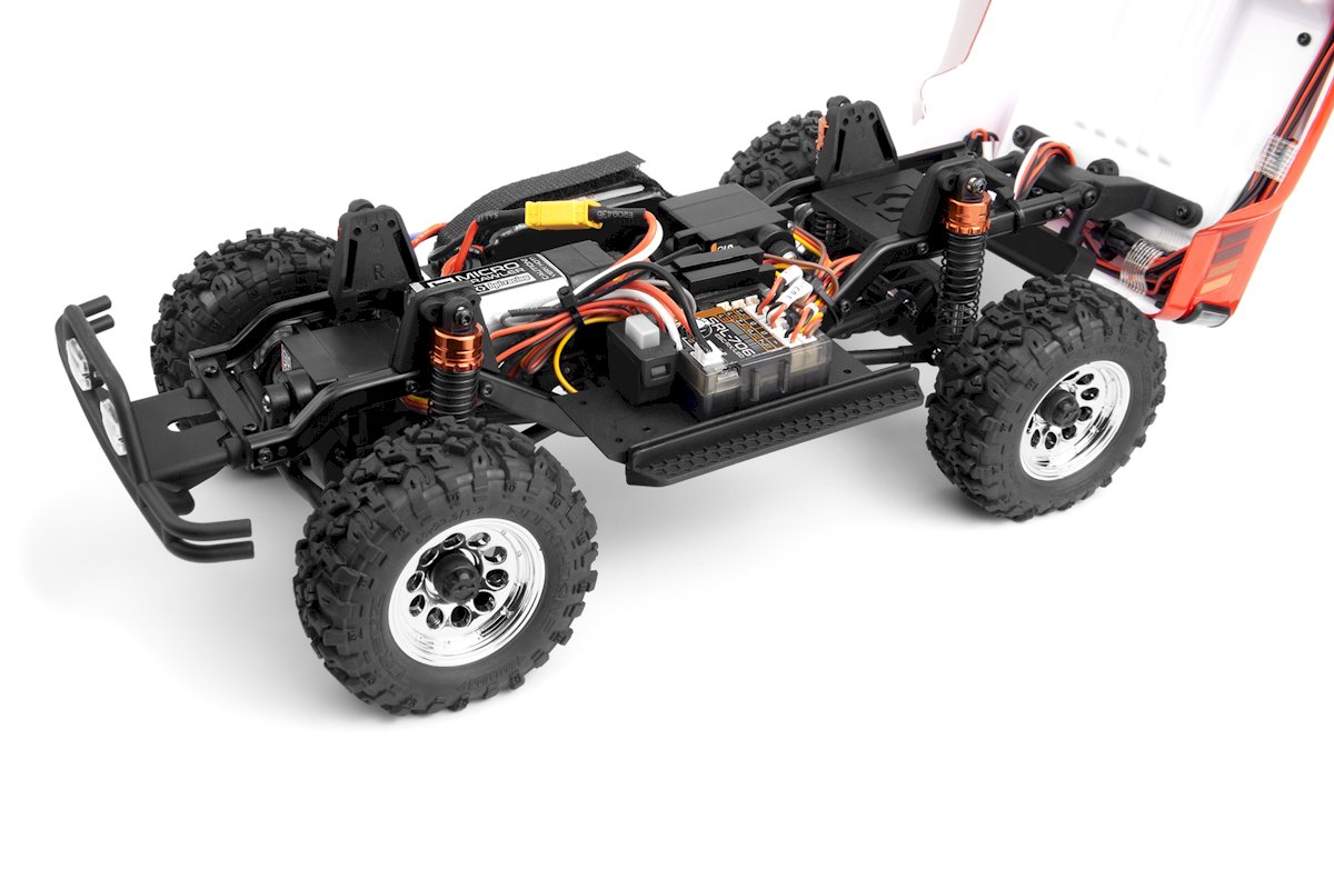 1/18 Venture 1985 Toyota Hilux SR5, Brushed, Red: HPI160801