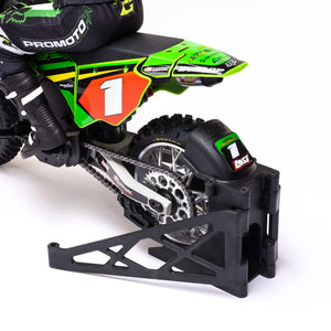 1/4 Promoto-MX Motorcycle RTR Combo, Pro Circuit: Green