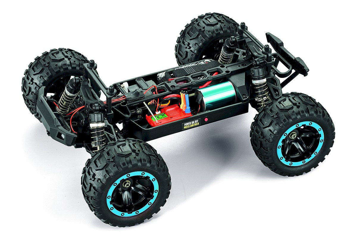 1/16th Slyder MT Turbo 4WD Electric Monster Truck - RTR - Blue/ Black