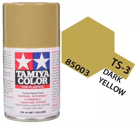 TS-3 Dark Yellow Lacquer Paint 100ml – Atlanta Hobby