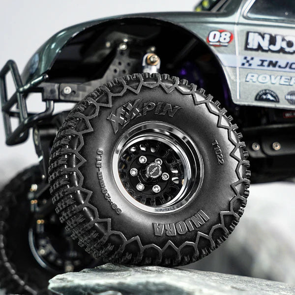 1.0" ModuWheel -4.4mm Offset Wheels Micro Crawlers: Black