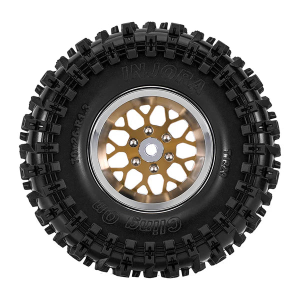 1.3" 70*26mm -4.05mm Offset ModuWheel Set Micro Crawlers