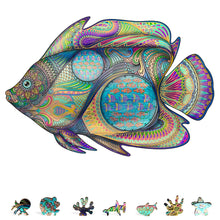 Load image into Gallery viewer, Tropical Fish Wooden Puzzle, 200 Pcs
