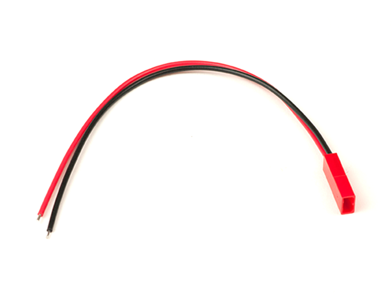 Male JST Plug with 12cm 22 AWG Wire<br>(Charger Side)(Ea)