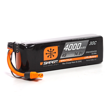 Load image into Gallery viewer, 4 Cell 4000mAh 14.8V 30C Smart G1 LiPo, IC3
