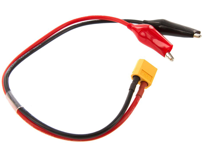 DC Power Cord: Alligator XT60 Female/BATT (DYNC2040,2050)