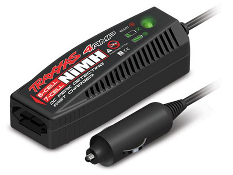 Charger, DC, 4 amp (5 -7 cell, 7.2   8.4 volt, NiMH): 2975