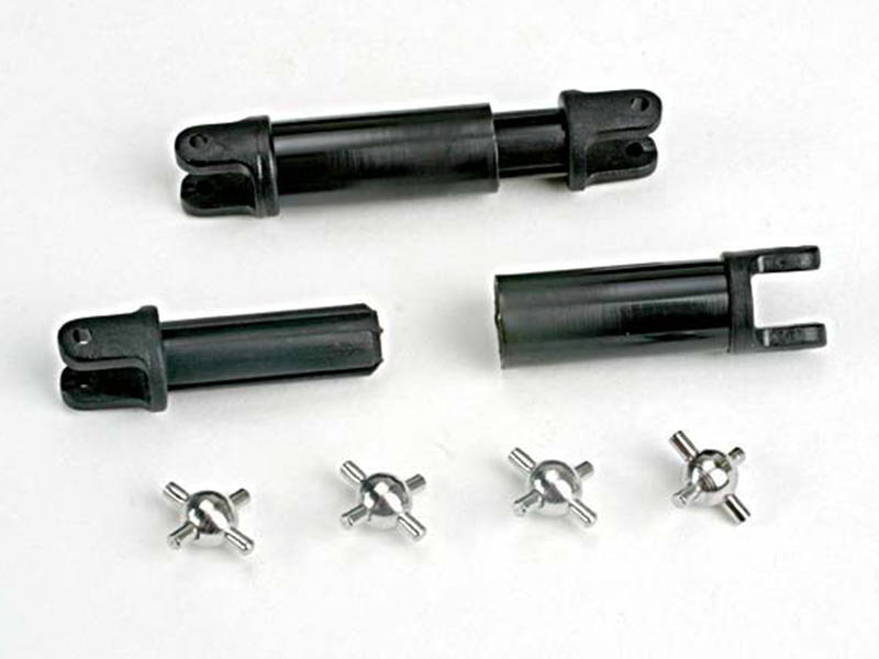 Halfshafts (internalsplined (2)/externalsplined (2))/ metal Ujoints (4): 1651