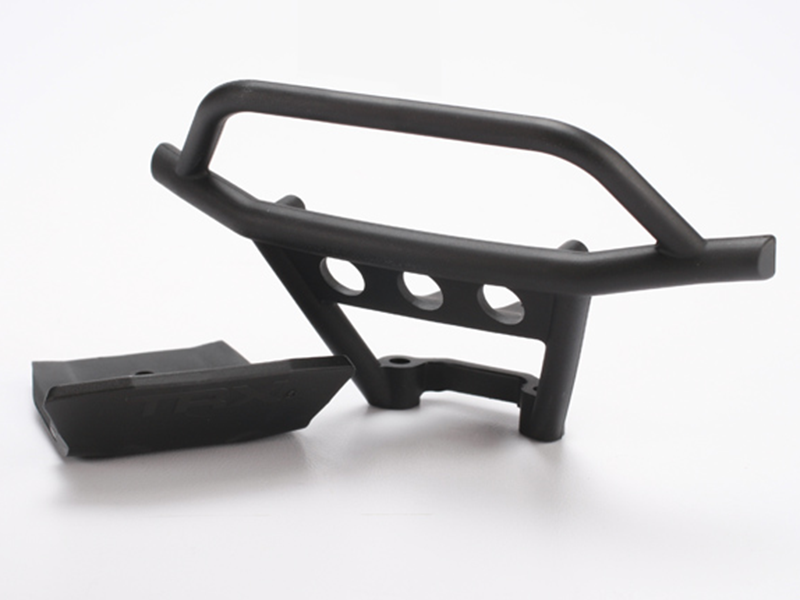 Bumper, Front/ Skidplate, Front (Black): 6735