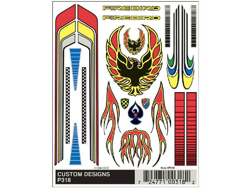 Pine Car Dry Transfer Custom Designs