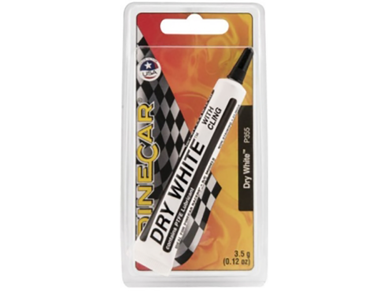 Pine Car Dry White PTFE Lubricant w/Cling (.12oz Tube)