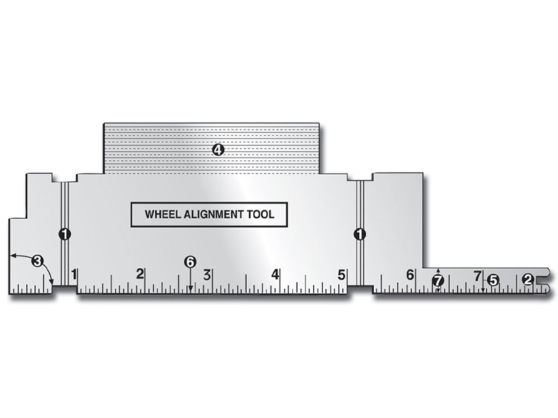 Pine Car Wheel Alignment Tool