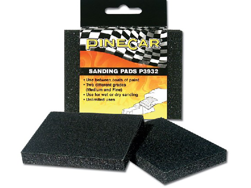 Pine Car Sanding Pads