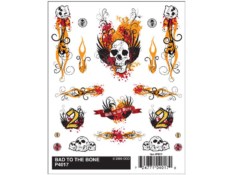 Pine Car Dry Transfer, Bad to the Bone