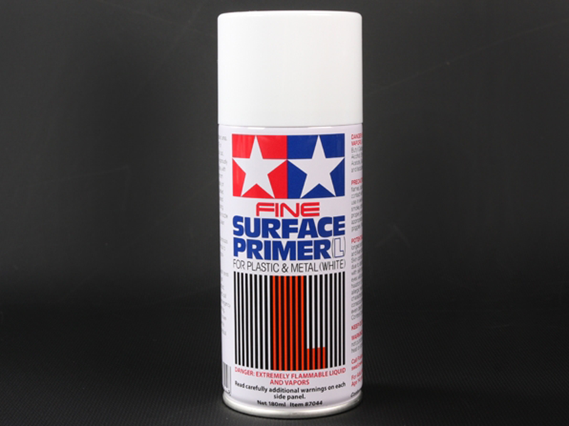 Surface Primer L White, 180ml Spray Can