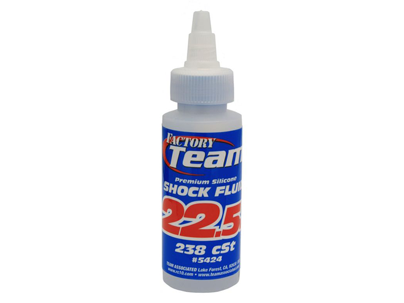 Factory Team Silicone Shock Fluid, 22.5Wt (238 cSt) 2oz
