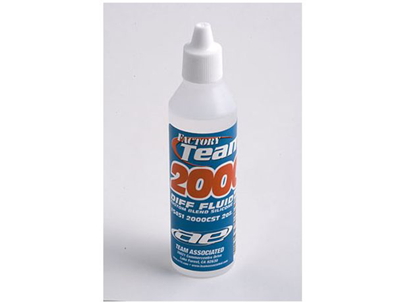 Factory Team Silicone Diff Fluid, 2,000 cSt 2oz