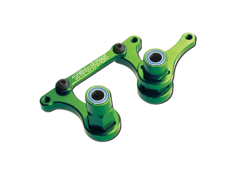 Bellcranks/Draglink Alum Green: 3743G