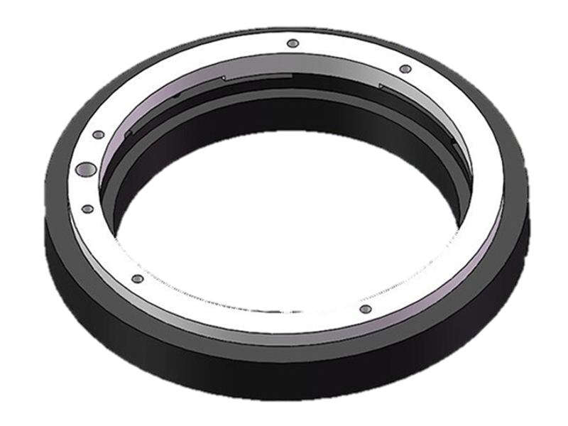 Adapter: 10mm, Back Focus, Medium Sized Camera (M54) to Canon EF Mount