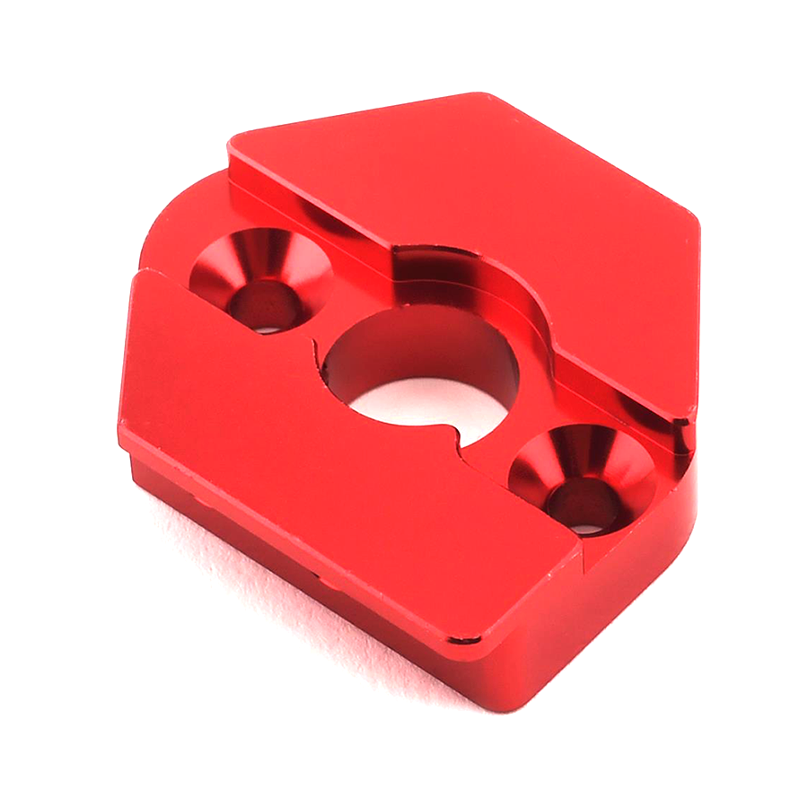 Sliding Motor Mount Plate 50 Series (Red): ARA320538