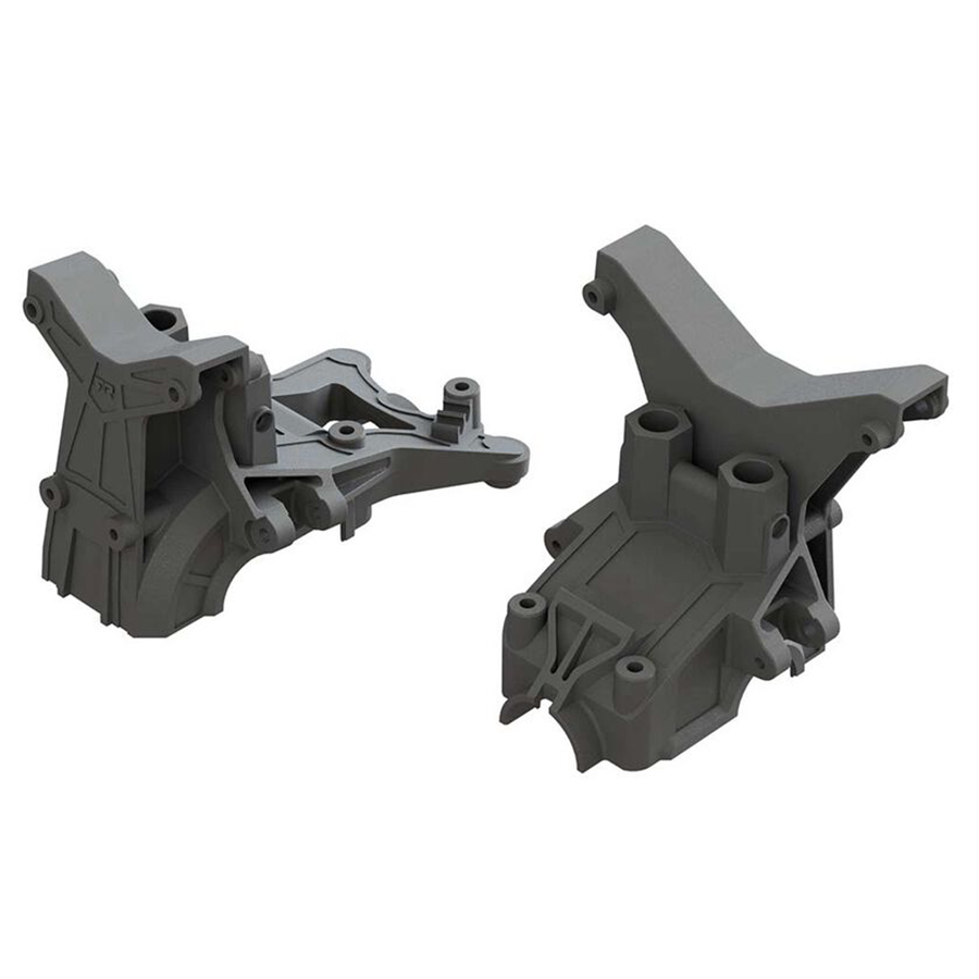 Composite F/R Upper Gearbox Covers and Shock Tower: ARAC4400