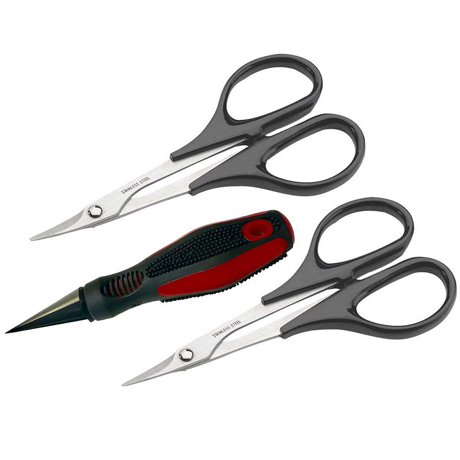 Body Reamer, Scissors (Curved and Straight) Set