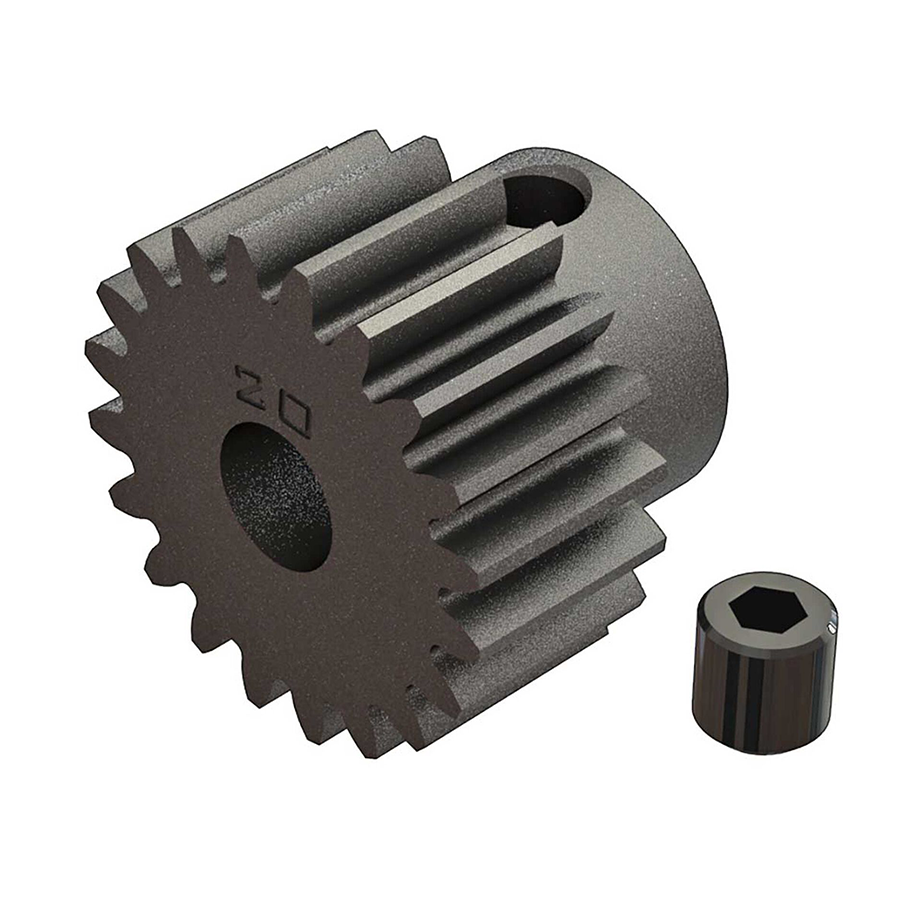 Pinion Gear 20T 0.8 Mod 4x4 BLX 3S: ARAC7878