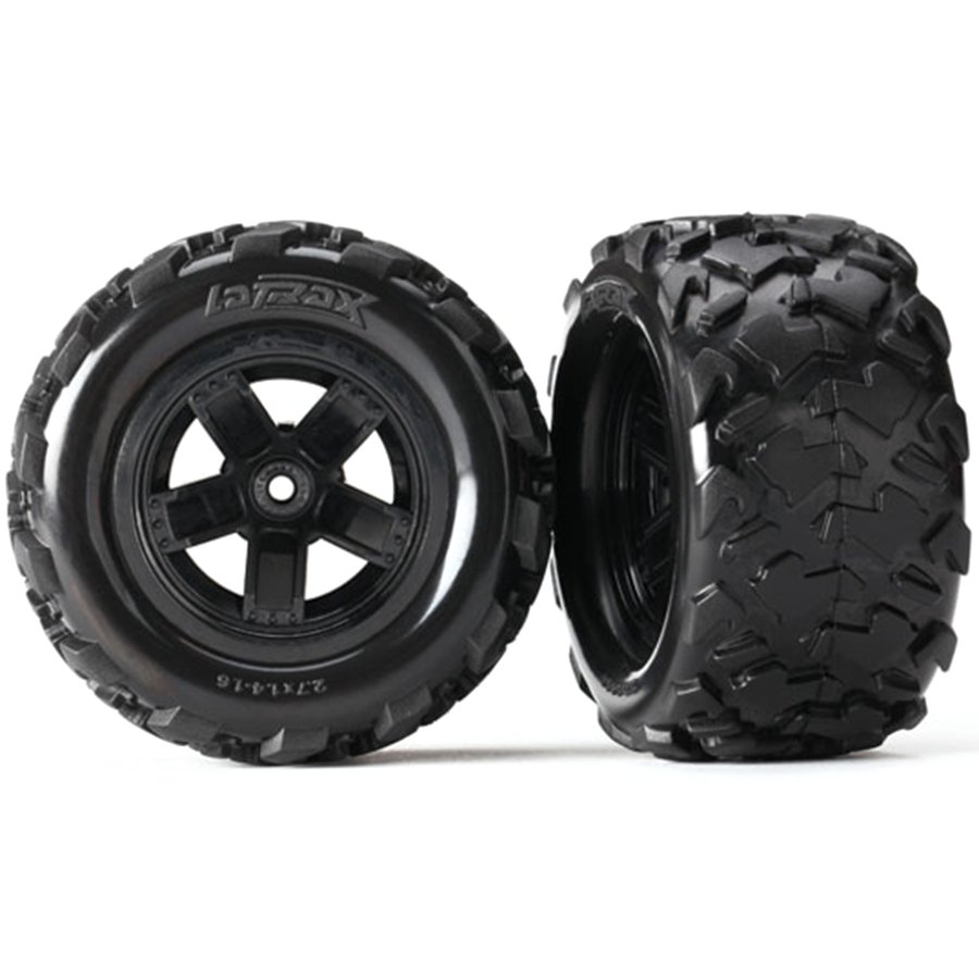 T&W 5-Spoke Wheel (2), Teton, F/R: 7672