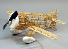 Load image into Gallery viewer, 24&quot; Wingspan Gee Bee R1 Racer Rubber Pwd Aircraft Laser Cut Kit
